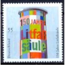 ALF2269M-SELO 150 ANOS DAS COLUNAS DE CARTAZES - ALEMANHA - 2005 - MINT