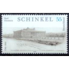 ALF2350M-SELO ARQUITETO E PINTOR KARL FRIEDRICH SCHINKEL - ALEMANHA - 2006 - MINT