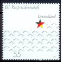 ALF2409M-SELO PRESIDÊNCIA ALEMÃ DA UNIÃO EUROPEIA - ALEMANHA - 2007 - MINT