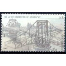 ALF2442M-SELO CENTENÁRIO DA PONTE KAISER-WILHELM - ALEMANHA - 2007 - MINT
