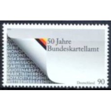 ALF2466M-SELO CINQUENTENÁRIO DO BUNDESKARTELLAMT - ALEMANHA - 2008 - MINT