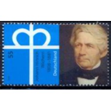 ALF2481M-SELO TEÓLOGO E EDUCADOR JOHANN HINRICH - ALEMANHA - 2008 - MINT