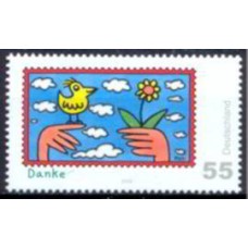 ALF2488M-SELO MENSAGENS - ALEMANHA - 2008 - MINT