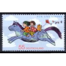 ALF2518M-SELO PELAS NOSSAS CRIANÇAS - ALEMANHA - 2008 - MINT