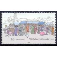 ALF2522M-SELO 500º ANIVERSÁRIO DA FEIRA PECUÁRIA DE LEER - ALEMANHA - 2008 - MINT