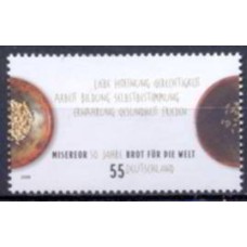 ALF2541M-SELO CINQUENTENÁRIO DA ORGANIZAÇÃO CATÓLICA MISEREOR - ALEMANHA - 2009 - MINT