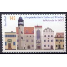 ALF2558M-SELO MONUMENTOS COMEMORATIVOS DE MARTINHO LUTERO - ALEMANHA - 2009 - MINT
