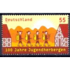 ALF2578M-SELO CENTENÁRIO DOS ALBERGUES DA JUVENTUDE - ALEMANHA - 2009 - MINT