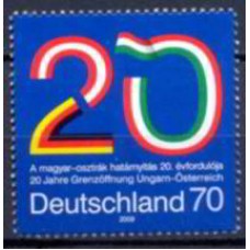 ALF2584M-SELO 20º ANIVERSÁRIO DA ABERTURA DA FRONTEIRA DA HUNGRIA COM A ÁUSTRIA - ALEMANHA - 2009 - MINT