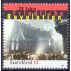 ALF2587M-SELO 20º ANIVERSÁRIO DA REVOLUÇÃO PACÍFICA - ALEMANHA - 2009 - MINT