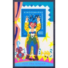 ALFB026M-BLOCO PELAS NOSSAS CRIANÇAS - ALEMANHA FEDERAL - 1993 - MINT