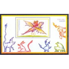 ALFB029M-BLOCO PELAS NOSSAS CRIANÇAS - ALEMANHA FEDERAL - 1994 - MINT