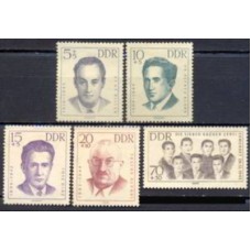 ALO0630N-SÉRIE ANTIFASCISTAS - ALEMANHA ORIENTAL - 1962 - N