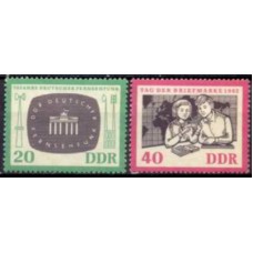 ALO0635N-SÉRIE DIA DO SELO - ALEMANHA ORIENTAL - 1962 - N