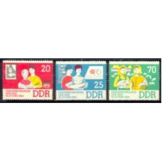 ALO0733N-SÉRIE CONGRESSO NACIONAL DAS MULHERES - ALEMANHA ORIENTAL - 1964 - N