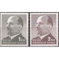 ALO0786M-SÉRIE PRESIDENTE WALTER ULBRICHT - ALEMANHA ORIENTAL - 1965 - MINT