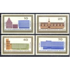 ALO0825N-SÉRIE 8º CENTENÁRIO DE LEIPZIG - ALEMANHA ORIENTAL - 1965 - N