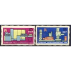ALO0856N-SÉRIE FEIRA DA PRIMAVERA DE LEIPZIG - ALEMANHA ORIENTAL - 1966 - N