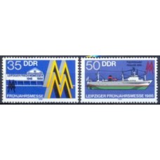 ALO2626N-SÉRIE FEIRA DA PRIMAVERA DE LEIPZIG - ALEMANHA ORIENTAL - 1986 - N