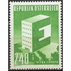 AUS0901M-SELO SÉRIE EUROPA - ÁUSTRIA - 1959 - MINT
