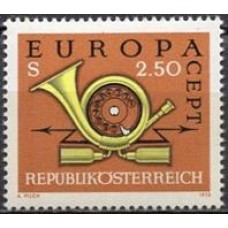 AUS1244N-SELO SÉRIE EUROPA - ÁUSTRIA - 1973 - N