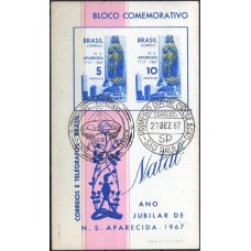BC0025.10-BLOCO NATAL - 1967 - CPD E CBC SÃO PAULO