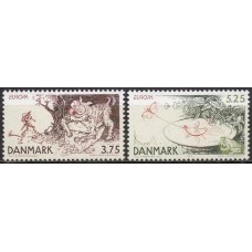 DIN1161M-SÉRIE EUROPA - CONTOS E LENDAS - DINAMARCA - 1997 - MINT