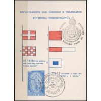 FO0019.25-FOLHINHA OFICIAL CENTENÁRIO DA BATALHA NAVAL DO RIACHUELO - 1965 - CPD E CBC SÃO PAULO - ÓTIMO ESTADO FO0019.25-FOLHINHA OFICIAL CENTENÁRIO DA BATALHA NAVAL DO RIACHUELO - 1965 - CPD E CBC SÃO PAULO - ÓTIMO ESTADO
