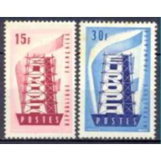 FRA1076N-SÉRIE EUROPA - FRANÇA - 1956 - N