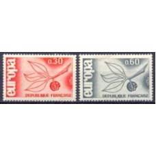 FRA1455N-SÉRIE EUROPA - FRANÇA - 1965 - N