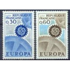 FRA1521N-SÉRIE EUROPA - FRANÇA - 1967 - N