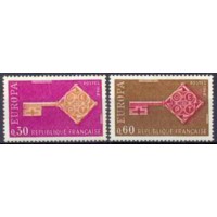 FRA1556M-SÉRIE EUROPA - FRANÇA - 1968 - MINT