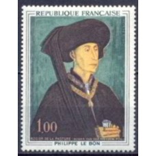 FRA1587N-SELO OBRAS DE ARTE, ROGIER DE LA PASTURE - FRANÇA - 1969 - N