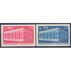 FRA1598N-SÉRIE EUROPA - FRANÇA - 1969 - N