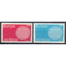 FRA1637M-SÉRIE EUROPA - FRANÇA - 1970 - MINT