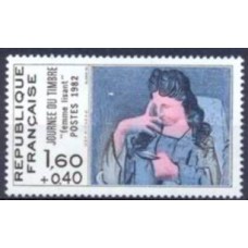 FRA2205N-SELO DIA DO SELO - OBRA DE PABLO PICASSO - FRANÇA - 1982 - N