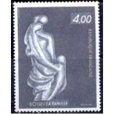 FRA2234N-SELO ESCULTURA DE MARC BOYAN - FRANÇA - 1982 - N