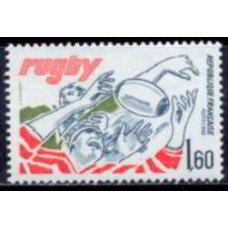 FRA2236M-SELO RUGBY - FRANÇA - 1982 - MINT