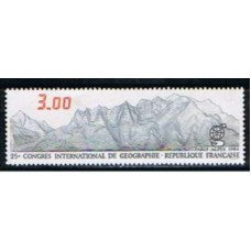 FRA2327N-SELO 25º CONGRESSO INTERNACIONAL DE GEOGRAFIA - FRANÇA - 1984 - N