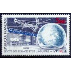 FRA2409N-SELO LA VILLETTE - CIDADE DAS CIÊNCIAS E DA INDÚSTRIA - FRANÇA - 1986 - N
