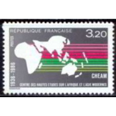 FRA2412N-SELO CENTRO DE ALTOS ESTUDOS SOBRE A ÁFRICA E A ÁSIA MODERNAS - FRANÇA - 1986 - N