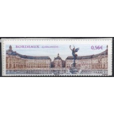 FRAZ0339M-SELO SÉRIE TURÍSTICA - BORDEAUX - AUTOADESIVO - FRANÇA - 2009 - MINT