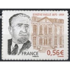 FRAZ0369M-SELO 1º CONSERVADOR DO MUSEU POSTAL EUGÈNE VAILLÉ - AUTOADESIVO - FRANÇA - 2009 - MINT