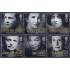 GRB3061M-SÉRIE MULHERES CÉLEBRES - GRÃ-BRETANHA - 2008 - MINT