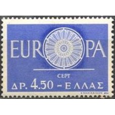 GRE0724N-SELO SÉRIE EUROPA - GRÉCIA - 1960 - N