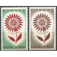 GRE0835M-SÉRIE EUROPA - GRÉCIA - 1964 - MINT
