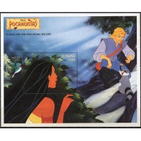 GUYB0210M-BLOCO POCAHONTAS II - GUIANA - 1995 - MINT GUYB0210M-BLOCO POCAHONTAS II - GUIANA - 1995 - MINT
