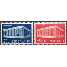 HOL0893M-SÉRIE EUROPA - HOLANDA - 1969 - MINT
