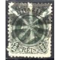 IM0048U.05-SELO DOM PEDRO II CABEÇA PEQUENA, 50 RÉIS - 1881 - U