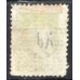 IM0049U.03-SELO DOM PEDRO II CABEÇA PEQUENA, 100 RÉIS - 1881 - U - FURO QUASE IMPERCEPTÍVEL NO MEIO DO SELO